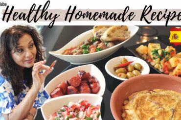 SNACKS ON TAPAS | Traditional healthy spanish recipe for your family | IndiraasWorld