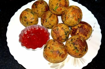Crispy chanadal balls | Less oil snack recipe | Healthy evening snack recipes