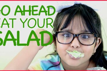 KIDS EATING SALAD | LEARN HEALTHY EATING FOR CHILDREN | EDUCATIONAL VIDEOS FOR KIDS
