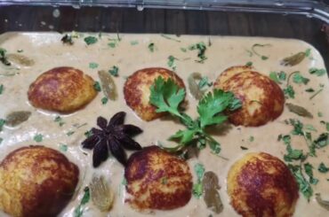 Malai Kofta (non fried, no cream/maida/cornflour, low calorie recipe)