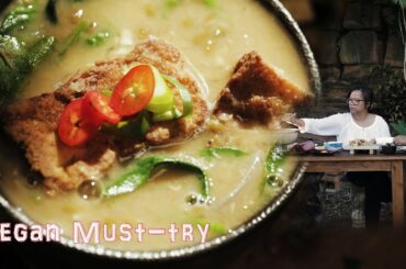 Vegan Must Try Recipe Mung Beans Soup w Tofu- Monggo (Healthy Recipe)
