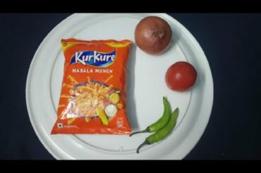 1 Minute Easy And Tasty Evening Snack Recipe With Kurkure Bhel Recipe | Instant Snack | Simple Quick