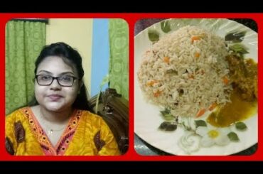 Bengali Vlog || Steamed Vegetable Rice in rice cooker || Healthy Recipe || Glow With Glam....