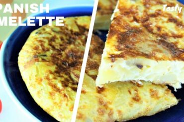 Easiest Spanish Omelette Recipe |Spanish Omelette:Quick Breakfast  | Tortilla De Patata