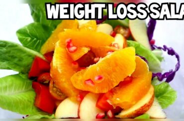 HEALTHY SALAD FOR WEIGHT  LOSS | VEGAN DIET  | PLANT BASE DIET