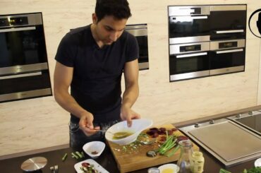 Healthy Snack with Red Beet - Carpaccio recipe - cooking with Attila