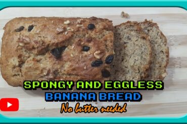 Eggless Butterless Whole Wheat Banana Bread |No Yeast Bread| Healthy Snack | Simple Trendz