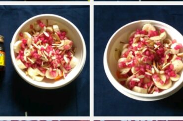 Badam Pomegranate Salad || Healthy Salad Recipe || By Resh Khan