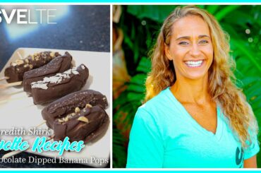 Healthy Chocolate Covered Banana Popsicle Recipe - Svelte