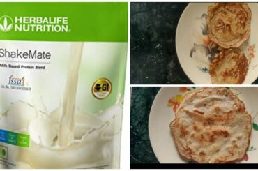 Jowar/Jonna pancakes with Herbalife ShakeMate||Jowar/Jonna Omelette with ShakeMate||Healthy recipes