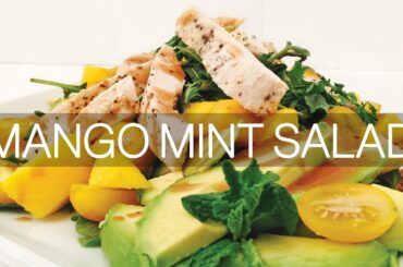 Mango Mint Salad | Look Great Naked Healthy Recipes (low-carb)