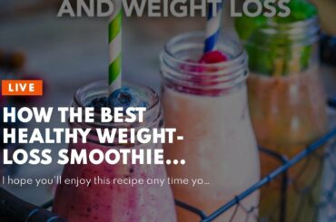 How The Best Healthy Weight-Loss Smoothie Recipes - Shape