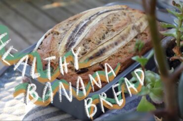 HEALTHY BANANA BREAD RECIPE | Dairy-Free