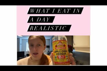 WHAT I EAT IN A DAY | HONEST, REALISTIC, FAST HEALTHY MEALS | QUICK AND EASY MEAL IDEAS |Lily Spratt