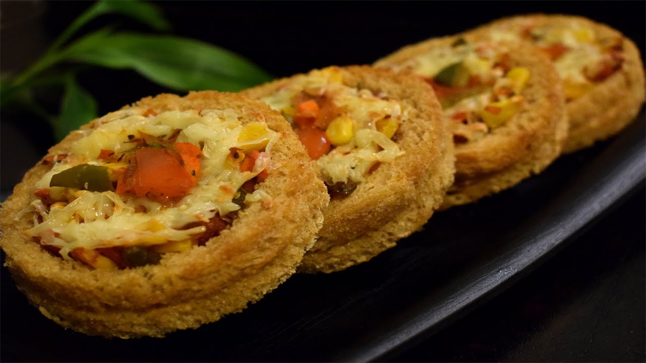 Healthy Baked Snacks | Cheesy Veg Discs | Indian Bread Appetizer | Veg Bread Canapes Recipe Healthy Baked Snacks | Cheesy Veg Discs | Indian Bread Appetizer | Veg Bread Canapes Recipe