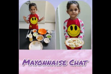 Mayonnaise chat | Healthy food for kids | Yummy snack recipe | Little Master chef