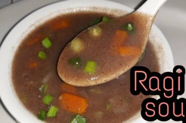 Ragi Soup | Finger Millet Soup for Immunity and Weight Loss | Healthy vegetable soup for diabetics