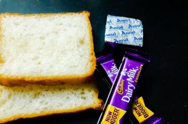 Quick Evening snacks Recipe|Crispy and Tasty Chocolate Bread Sandwich|healthy kid snacks recipe