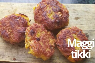 maggi tikki /snacks recipe /breakfast recipes /breakfast ideas /snacks for kids/easy breakfast ideas