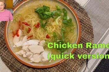 Instant Pot Chicken Ramen recipe in pressure cooker. Instant Pot healthy recipes.