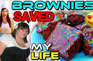 These Healthy LOW CALORIE CHOCOLATE FUDGE BROWNIES SAVED MY LIFE (130 Pound Weight Loss)