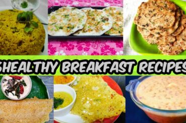 Healthy Breakfast Recipes| 6Healthy Breakfast by 6Youtubers| Breakfast Recipes| Healthy Breakfast