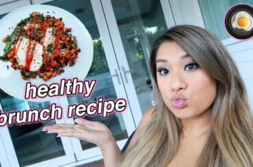 healthy brunch recipe + kardashian home decor!!