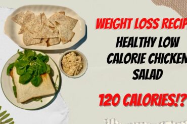 Low Calorie Chicken Salad/Spread! RECIPES PARA PUMAYAT! | HEALTHY LOW CALORIE RECIPE FOR WEIGHT LOSS