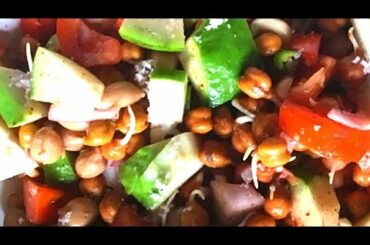 Healthy sprouts recipe | mixed sprout salad recipe | rich salad in fibre protein vitamins