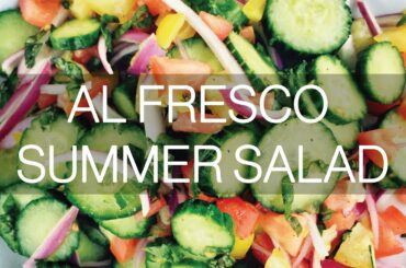 Al Fresco Summer Salad | Look Great Naked Healthy Recipes (Keto / Fat-Free)