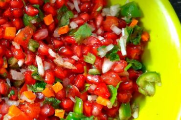 DELICIOUS & HEALTHY Turkish pomegranate salad | Pomegranate salad recipe | Best weight loss recipe