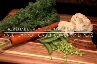 Homemade Baby Food Puree Part 2 - Fast, Easy and Healthy with Vitamix 750