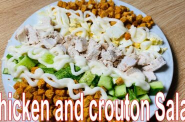 Chicken and Crouton Salad Recipe
