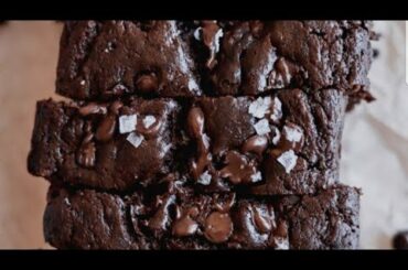 Double Chocolate Banana Cake recipe -How to bake  Healthy Banana Chocolate bread at home