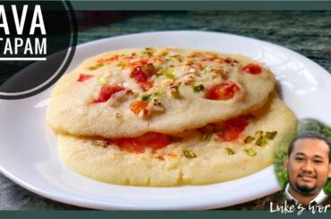 Rava Uttapam Recipe | Sooji Uttapam | Instant and Healthy breakfast Recipe |Luke's world
