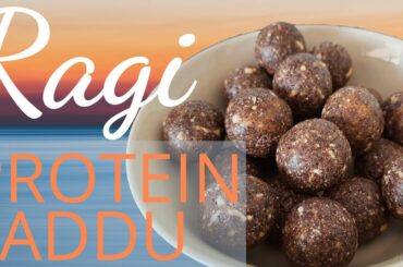 Ragi Protein Laddu | Finger Millet Recipe | Ragi Healthy Snack Recipe | Malayalam | Tingles Snack