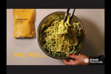 Healthy Meals Ideas: ZOODLES with CREAMY CASHEW SAUCE