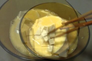 [Annie's Kitchen] Low calorie healthy food - Steamed tofu & egg bowl