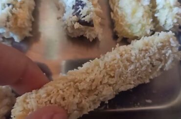 Crispy Eggplant Sticks Easy Cheap Healthy Recipe by FlavorEats