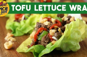 Tofu Lettuce Wrap | Healthy Veg Wrap | Quick and Easy to Make Recipes | SPICE MY FOOD