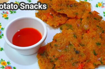 Potato Snacks| Easy and Quick Recipe| Instant Healthy Breakfast|Anyone Can Make| ABHI'S KITCHEN|2020