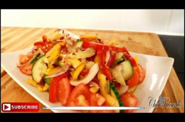 Very healthy salad recipe to make at home !! Chef Ricardo Salad Bar