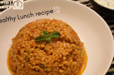 Easiest Turkish Bulgur Pilaf - Super Healthy Lunch recipe -VEGETARIAN LUNCH recipe ideas