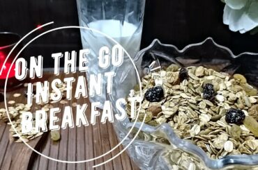 Oats & Nuts Muesli - Sugar Free |  Instant Breakfast | Easy & Healthy | Recipes For Weight Loss