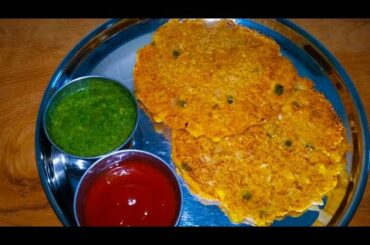 Quick and healthy breakfast|healthy recipe|healthy and tasty breakfast recipe|oats sooji chilla