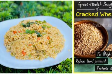 Samba Kothumai Healthy Breakfast/Breakfast Recipes/Quick & Healthy Recipes