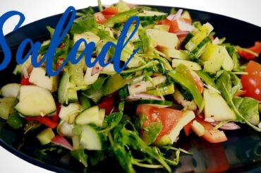 HEALTHY WEIGHT LOSS SALAD RECIPE TO MAKE AT HOME | Chef Ricardo Juice Bar