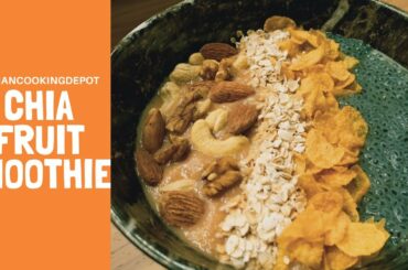 Walnut Banana Chia Pudding | Healthy Chia seed pudding recipe | WEIGHTLOSS RECIPE | MILK SMOOTHIE