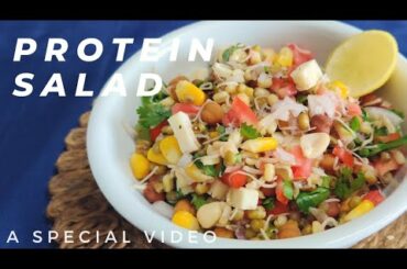 Protien Salad | A Special Video | Sprouts Salad Recipe | #happybirthdaymom