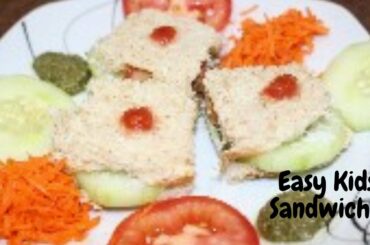 Tri colour Sandwich| 2 types of Sandwiches|Kids Cooking Healthy recipes| Easy & Quick Tasty Variety